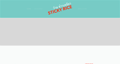 Desktop Screenshot of eatstickyrice.com